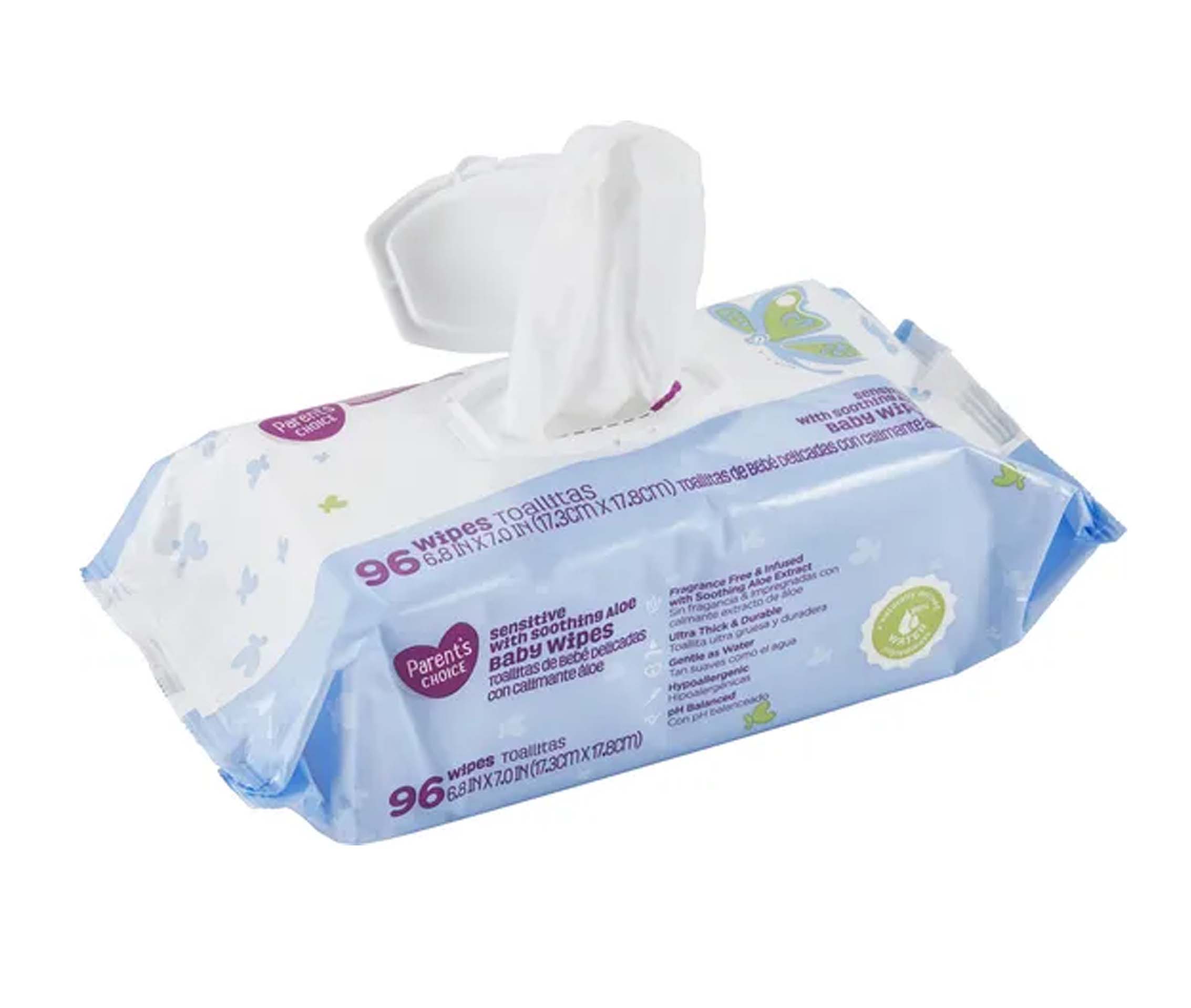 Unscented wipes